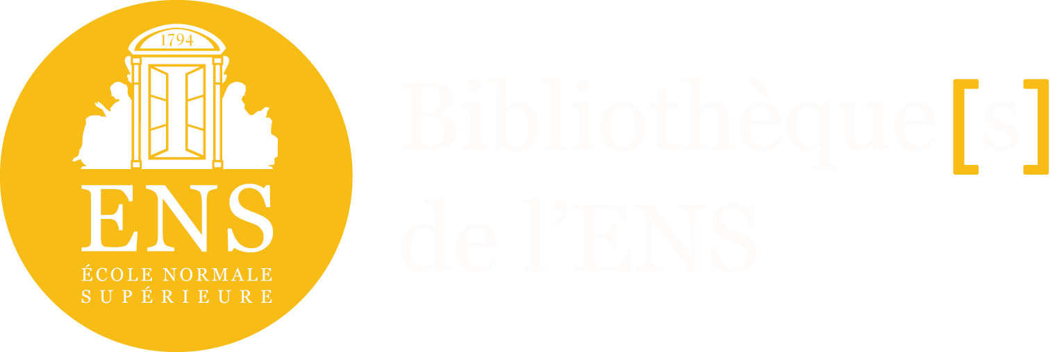 logo des bib de l'ENS